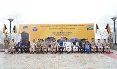 मुख्यमंत्री ने पुलिस विभाग की 160 करोड़ रुपये लागत की 43 परियोजनाओं के लोकार्पण एवं शिलान्यास किए
