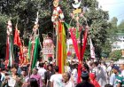मुहर्रम का जुलूस निकाला -हजरत इमाम हुसैन की शहादत की याद दिलाता है