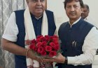 Himachal  Pradesh Rajya Sabha Member  Prof Dr Sikandar Kumar called on Vice President Sh Jagdeep  Dhankhar in New Delhi and congratulated him.