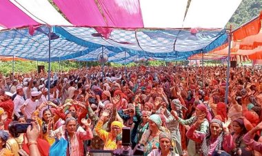 गिरिपार जनजातीय क्षेत्र मामला...... आर पार की लड़ाई के लिए तैयार गिरिपार क्षेत्र के 3 लाख लोग,