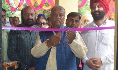 ऊर्जा मंत्री ने गोंदपुर में पटवार वृत व राजकीय प्राथमिक पाठशाला गोंदपुर का किया लोकार्पण