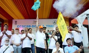 राज्यपाल ने तीसरी हॉफ मैराथन-2022 को हरी झंडी दिखाई