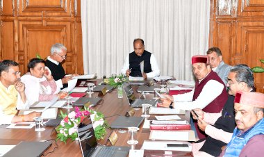 हिमाचल प्रदेश मंत्रिमण्डल के निर्णय         एमबीबीएस इन्टर्नज का स्टाइपेंड वर्तमान 17 हजार  बढ़ाकर 20 हजार प्रतिमाह करने का निर्णय