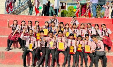 करियर अकादमी स्कूल  के 12 छात्र-छात्राओं ने अलग - अलग गतिविधियों मे अपना प्रदर्शन दिखाया