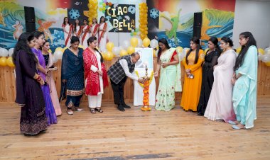 माता पद्मावती कॉलेज ऑफ  नर्सिंग में फेयरवेल आयोजित