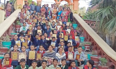 बाल विकास मेले का समापन, लो.नि.वि. नाहन मंडल के एक्सीयन विजय अग्रवाल ने की शिरकत