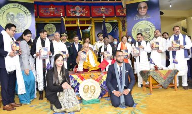 धर्मगुरु दलाई लामा  गांधी मंडेला पुरस्कार से सम्मानित