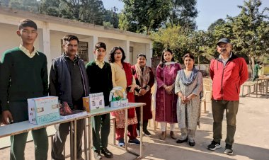 सांइस मॉडल में अर्पित ने झटका प्रथम स्थान