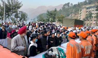 राष्ट्रीय आपदा मोचन बल  टीम द्वारा बडू साहिब में एक दिवसीय आपदा जागरूकता कार्यक्रम आयोजित