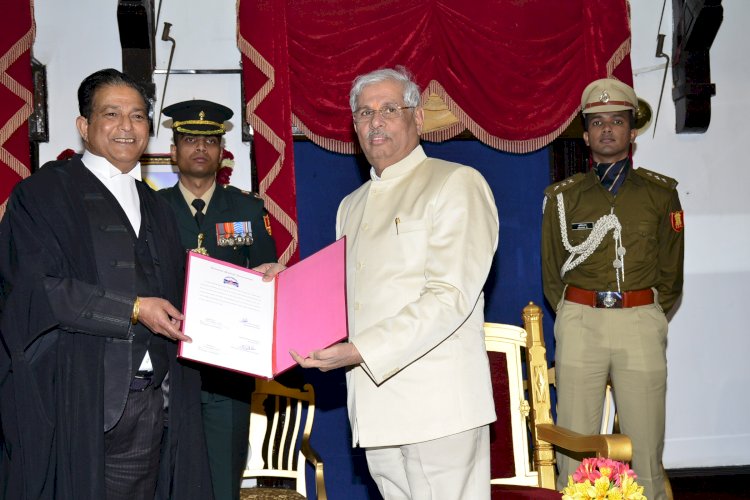 सी.बी. बरोवालिया ने हिमाचल प्रदेश के लोकायुक्त की शपथ ग्रहण की