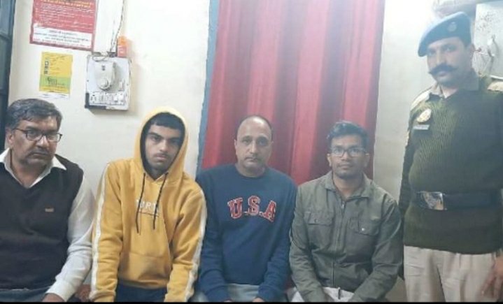 पुलिस ने 4 दिन में खोज निकाला गुरूग्राम से लापता युवक