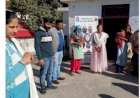 नि:शुल्क स्वास्थ्य जांच शिविर में 150 लोगों की जांच