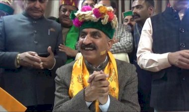 सुखविंदर सिंह सुक्खू पहुंचे सचिवालय संभाला मुख्यमंत्री का पदभार