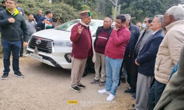 द्रमन में सब जज कोर्ट के लिए जमीन का निरीक्षण विधायक केवल पठानिया बोले - जल्द सीएम के हाथों कराया जाएगा शिलान्यास