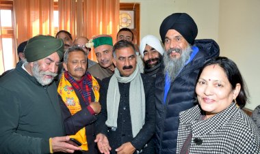 सर्बजीत सिंह बॉबी ने मुख्यमंत्री से भेंट की