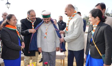 स्कॉउट्स एण्ड गाइड्स के प्रतिनिधिमण्डल ने मुख्यमंत्री से भेंट की