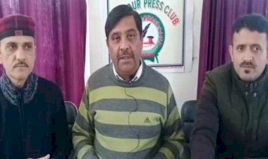 सांसद एवं भाजपा प्रदेश अध्यक्ष   व  मीडिया प्रभारी राकेश गर्ग का  सिरमौर प्रेस क्लब करेगा बहिष्कार जानिए वजह