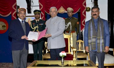 आर. डी. धीमान ने मुख्य सूचना आयुक्त के रूप में शपथ ली