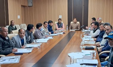 सतत विकास लक्ष्यों का स्थानीयकरण और राष्ट्रीय पंचायत अवार्ड को लेकर बैठक आयोजित