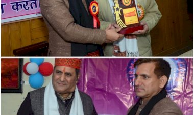 सिरमौर प्रेस क्लब के स्थापना दिवस मनाया  डीसी आरके गौतम ने की शिरकत