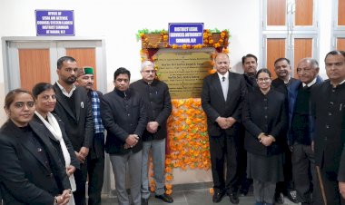 सिरमौर जिला न्यायालय में विधिक सहायता एवं डिफेंस परामर्श प्रणाली कार्यालय का शुभारंभ