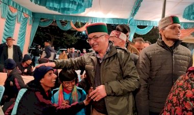 आस्था स्पेशल स्कु ल में आयोजित लोहड़ी उत्सव छात्र थिरके -क्षेत्र के विधायक अजय सोलंकी ने की शिरकत