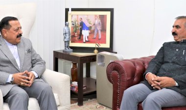 मुख्यमंत्री ने केंद्र से प्रदेश में मौसम वेधशालाएं स्थापित करने का आग्रह किया ऽ आरोमा मिशन के अंतर्गत चम्बा जिला को शामिल करने का आग्रह किया