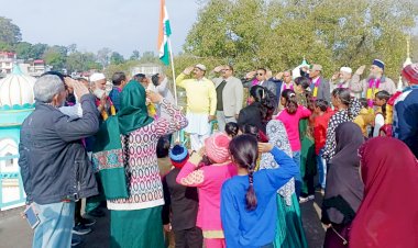 जामा मस्जिद कच्चा टैंक में गणतंत्र दिवस मनाया