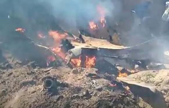 भरतपुर में सेना का विमान दुर्घटनाग्रस्त, राहत एवं बचाव कार्य में जुटा प्रशासन