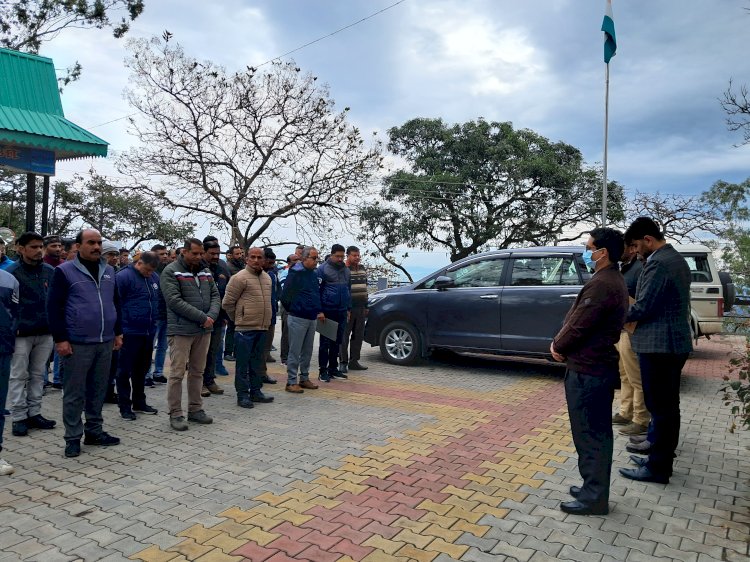 शहीदी दिवस पर मौन रख शहीदों को किया नमन’