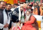 उपमुख्यमंत्री मुकेश अग्निहोत्री ने संत बाबा बाल जी का लिया आशीर्वाद,भव्य शोभा यात्रा में हुए शामिल