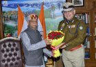 पुलिस महानिदेशक ने राज्यपाल से भेंट की