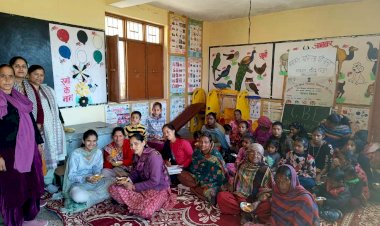 महिलाओं व किशोरियों के लिए सरकार चला रही अनेक योजनाएं : प्रोमिला शर्मा -दीद घलूत पंचायत में जागरूकता शिविर आयोजित