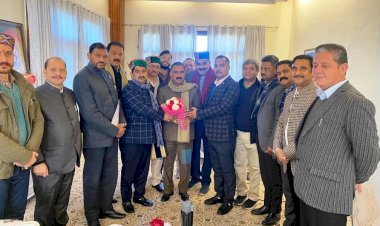 प्रथम बार निर्वाचित विधायकों ने मुख्यमंत्री से की भेंट