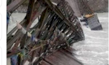 चंबा के होली में पुल टूटने से एक घायल,एक की मौत, क्षेत्र में आवाजाही ठप