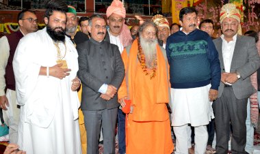 मुख्यमंत्री ने 3.35 करोड़ रुपये लागत की लालसिंगी-झलेड़ा सड़क का भूमि-पूजन किया राधा-कृष्ण मंदिर में आयोजित धार्मिक समागम में शामिल हुए मुख्यमंत्री