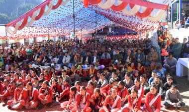 सीपीएस ने की राजकीय बरिष्ठ माध्यमिक विद्यालय  बरशैणी में वार्षिक पारितोषिक समारोह की अध्यक्षता ।