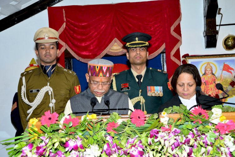 शिव प्रताप शुक्ल ने हिमाचल प्रदेश के राज्यपाल पद की शपथ ली