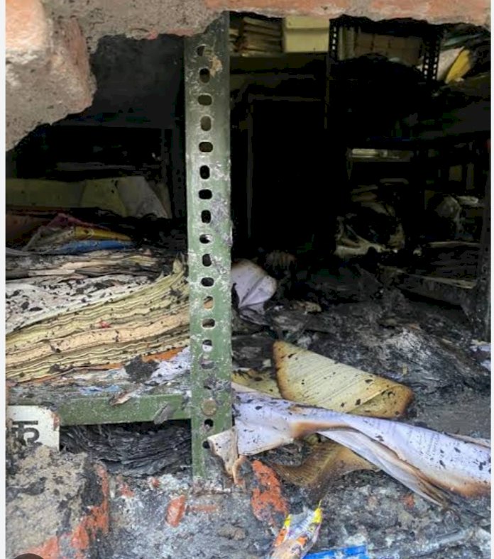 पंजाब नेशनल बैंक में सेंधमारी, पैसे नहीं मिलने पर शातिरों ने आग के हवाले किया रिकॉर्ड
