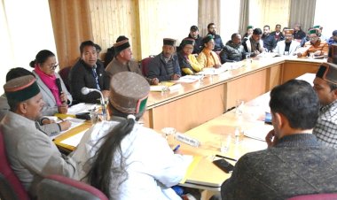 जिला परिषद किन्नौर की त्रैमासिक बैठक आयोजित, विभिन्न प्रस्तावों पर सदस्यों ने की चर्चा