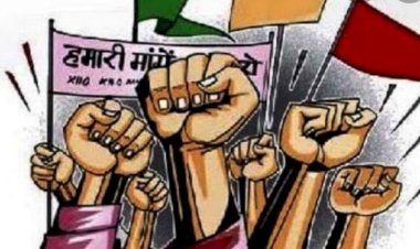 अंतर्राष्ट्रीय महिला दिवस से पहले वामपंथी संगठनों का केंद्र सरकार के खिलाफ प्रदर्शन