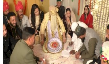 जब मंदिर परिसर में गूंजा कबूल है-कबूल है, सत्यनारायण मंदिर में मुस्लिम दंपति ने किया निकाह