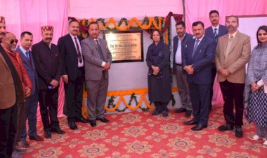 कार्यवाहक मुख्य न्यायाधीश न्यायमूर्ति  श्रीमती सबीना ने कुल्लू में वैकल्पिक विवाद समाधान केंद्र  की आधारशिला रखी।