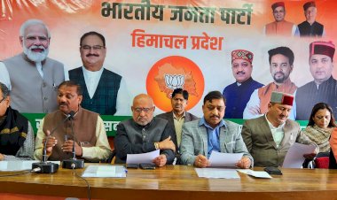 भाजपा का नगर निगम शिमला को लेकर मंथन, कार्यकर्ताओं को अविनाश राय खन्ना और संजय टंडन का मार्गदर्शन प्राप्त हुआ : कश्यप