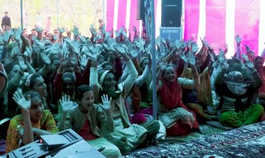 भगवान की शरण में जाने से आनंदमय हो जाता है जीवन : आचार्य सचिन ददाहू के घील कंगाह में श्रीमद्भागवत कथा का आयोजन