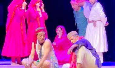 मांडव्य कला मंच ने लोकनाट्य बांठड़ा प्रस्तुति के माध्यम से नशे पर करारा प्रहार किया........राज्य स्तरीय  नाट्योत्सव  का आयोजन