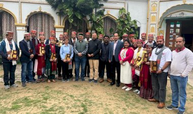 टिबी उन्मूलन में बेहतर कार्य करने वाले कर्मी सम्मानित, विधायक अजय सोलंकी ने किया सम्मानित,