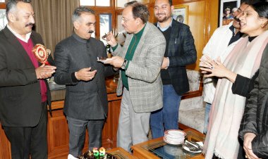 मुख्यमंत्री के जन्मदिवस पर सूचना एवं जनसंपर्क विभाग ने दी बधाई