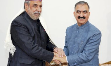 आनंद शर्मा ने मुख्यमंत्री से भेंट की