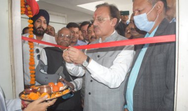 उद्योग मंत्री ने पांवटा साहिब अस्पताल में किया एक्स-रे प्लांट का शुभारंभ...... बोले, अस्पतालों का सृदृढ़ीकरण सरकार की प्राथमिकता